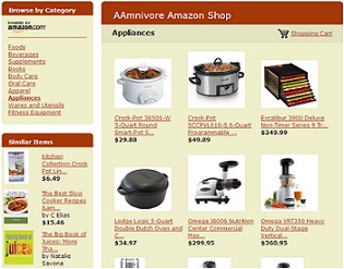 AAmnivore Amazon Shop