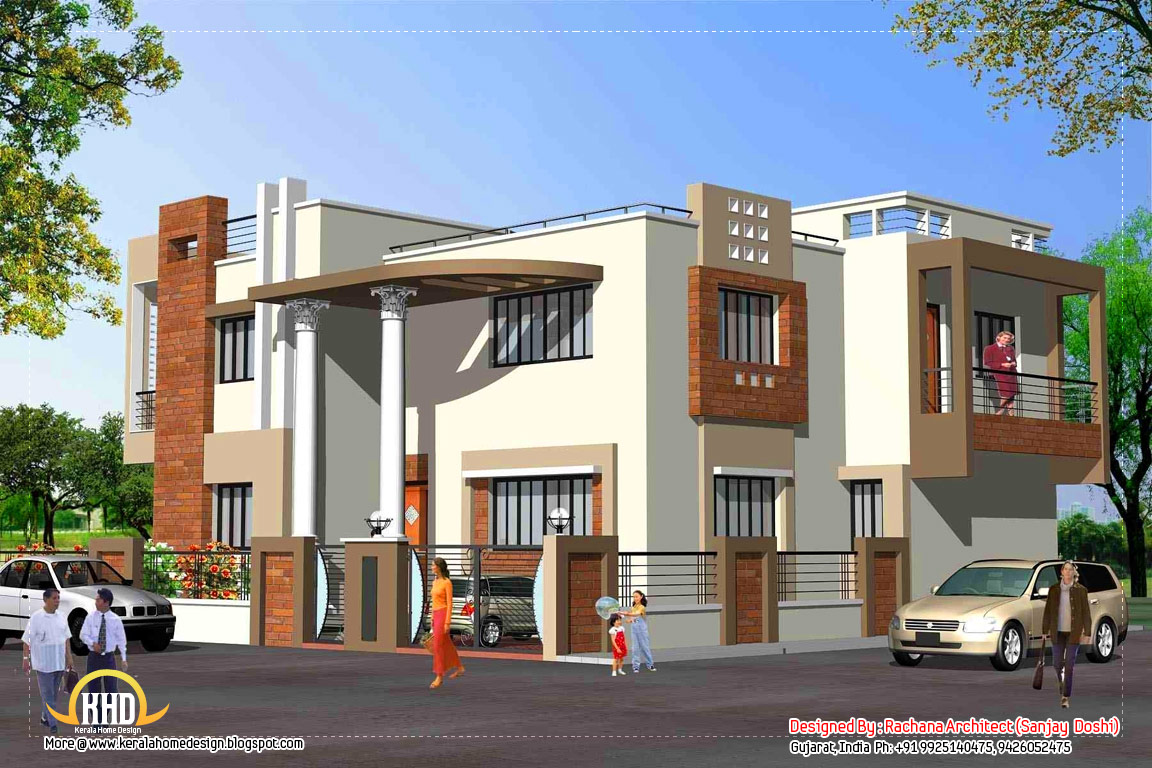  India  home  design  with house  plans  3200 Sq Ft home  