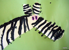 Tippytoe Crafts: Giraffes and Zebras
