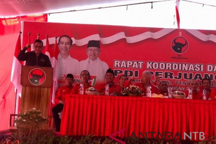 80 persen suara Jokowi/Ma'ruf ditargetkan di NTB 