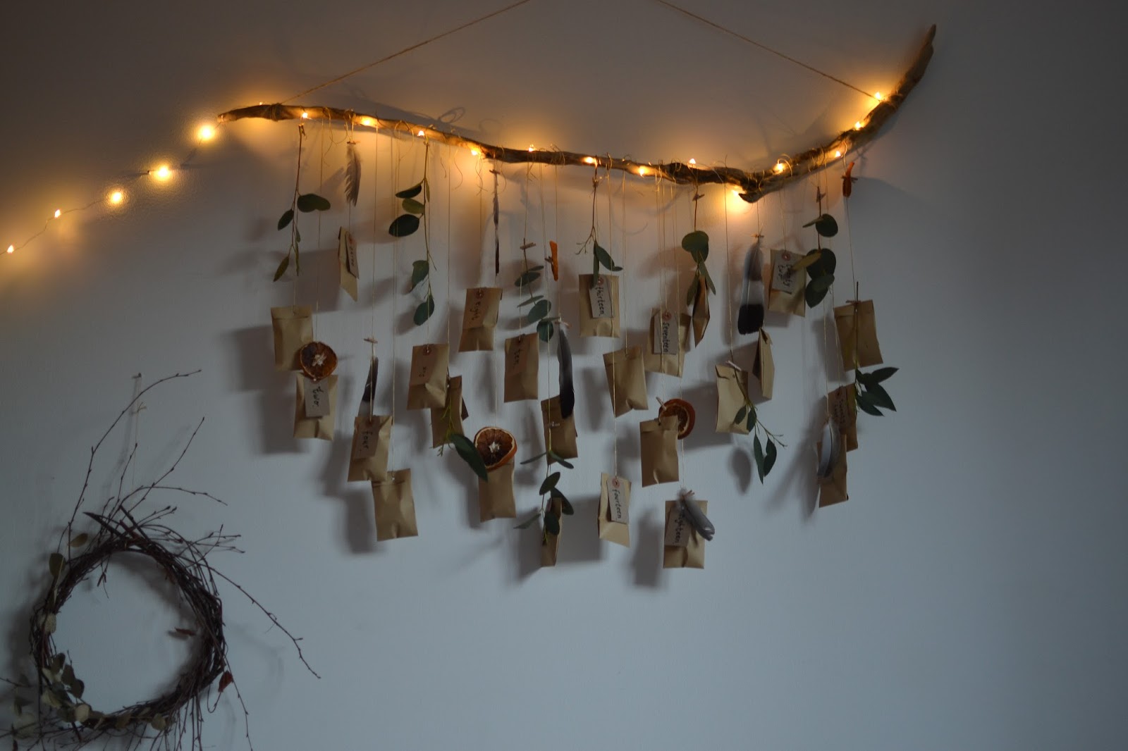 flea & bear Christmas 2016 a DIY nature inspired Advent calendar