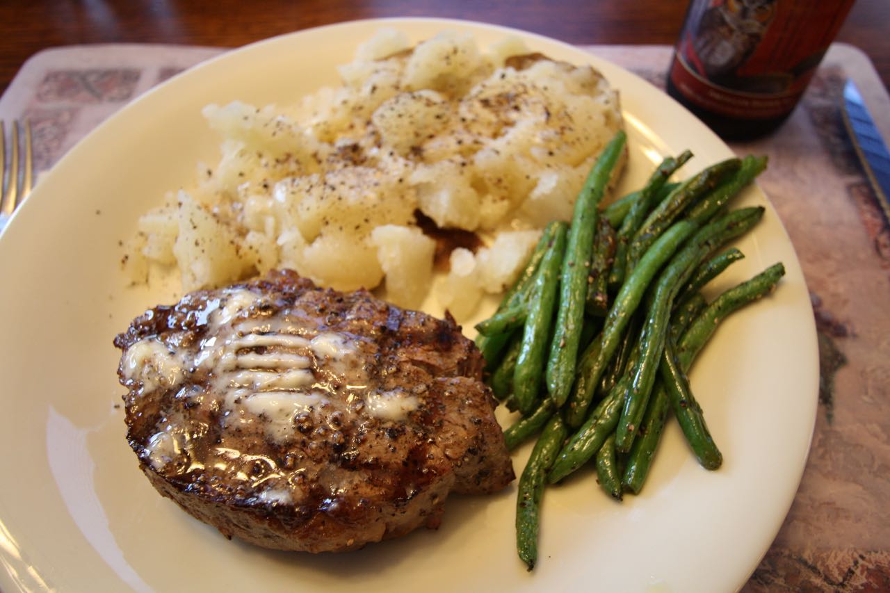 The Roediger House Meal No. 1859 Grilled Filet Mignon Steaks