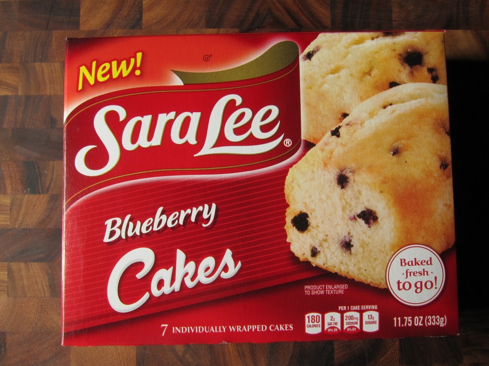 Review: Sara Lee - Blueberry Cakes | Brand Eating