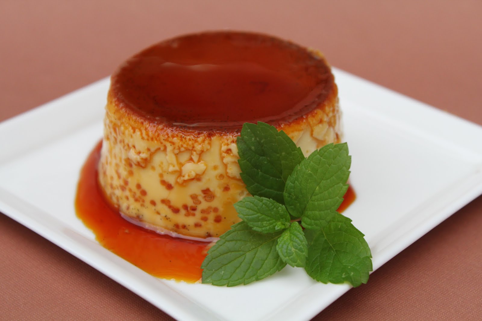 Pots and Frills Caramel Flan from the Caramel Dessert Family