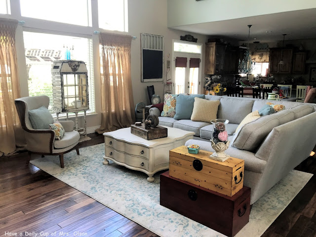 Have a Daily Cup of Mrs. Olson-family room