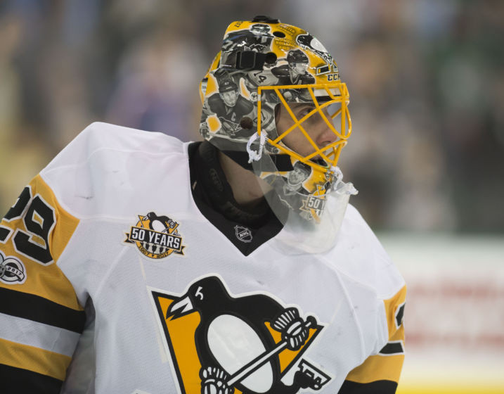 NHL -- 2014 Stanley Cup playoffs: Marc-Andre Fleury not completely