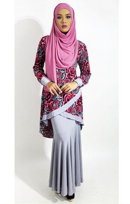 15 Contoh Model Baju Lebaran 2020 Muslim Batik 