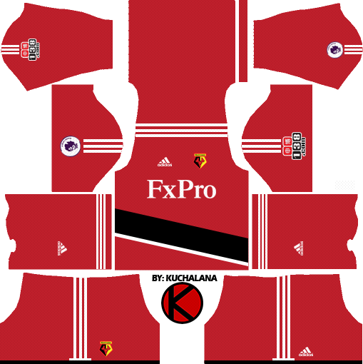 Watford F.C. Kits 2017/2018 - Dream League Soccer - Kuchalana