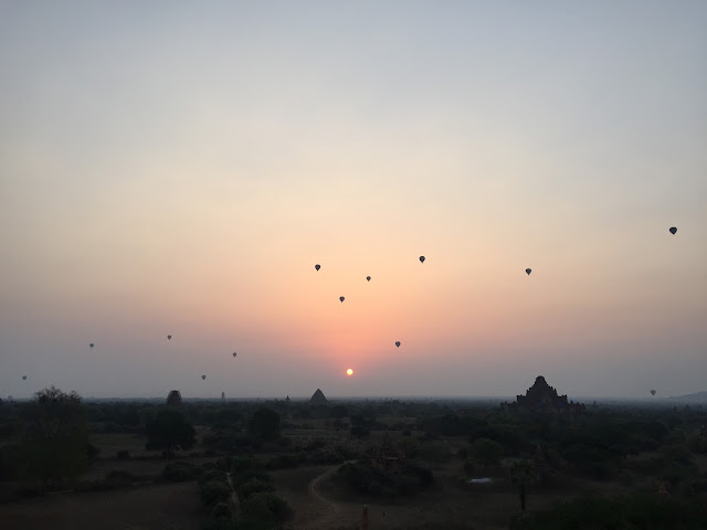 蒲甘日出 蒲甘日出