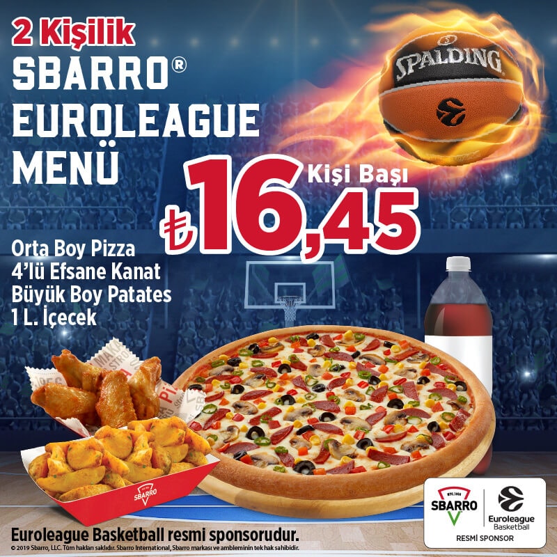 SBARRO PİZZA MENÜ FİYAT LİSTESİ VE KAMPANYALAR Ne Kadara Yenir?