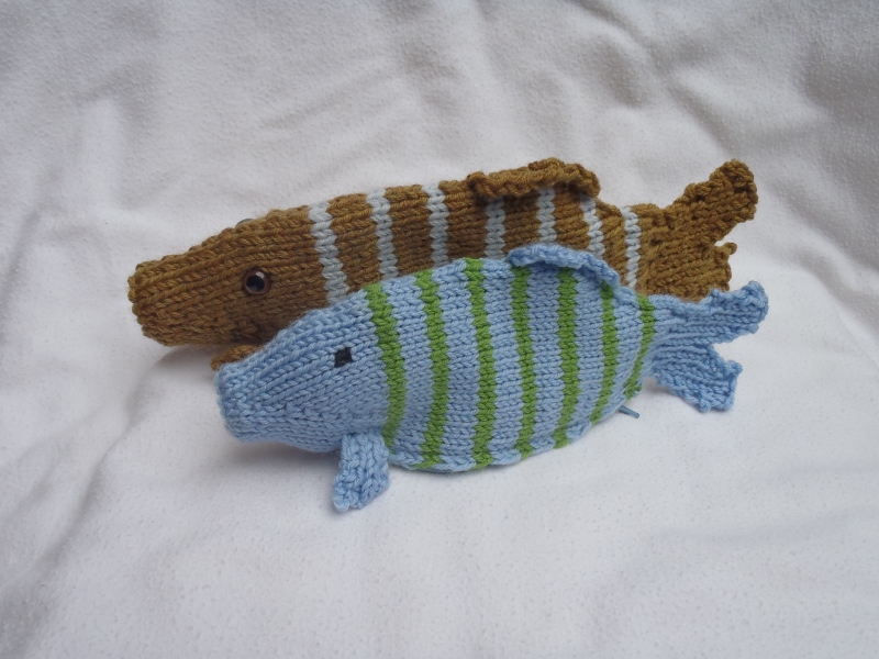 Stana's Critters Etc. Knitting Pattern for Mirabel, the fish