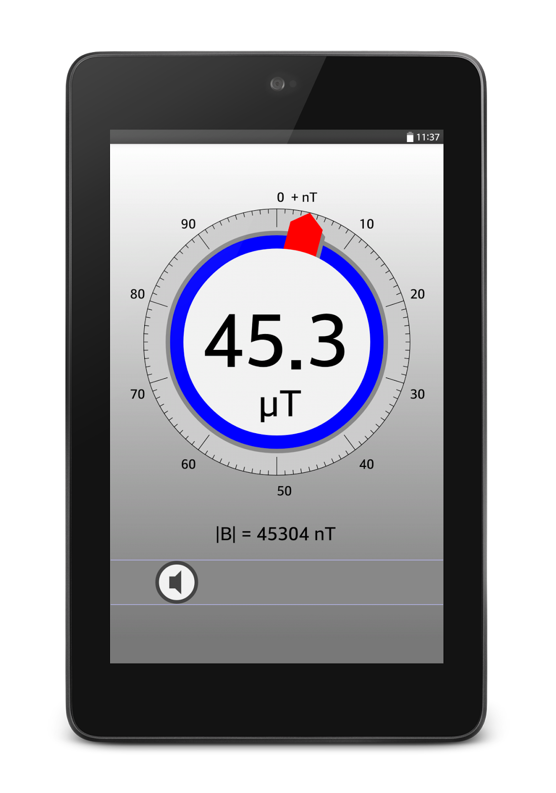 Блогът на Николай Цветков Мобилно приложение магнитометър