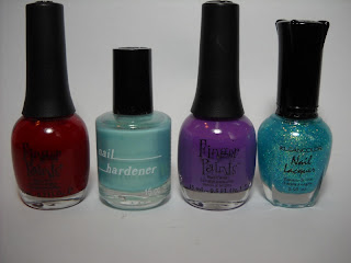 swatched paints sculptured scarlet finger sold