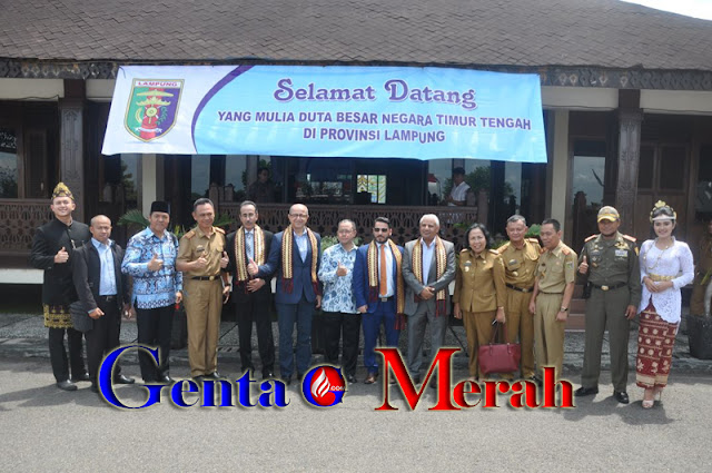 Dikunjungi Lima Dubes Timur Tengah, Pemprov Lampung Perkenalkan Kekayaan Daerah