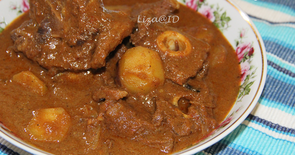 Resepi Gulai Daging Rempah Cap Bunga Rose Mewarnai p
