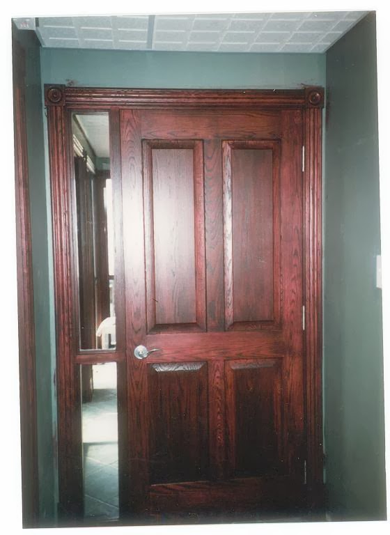 Menuiserie StMéthode Cadre de porte en bois