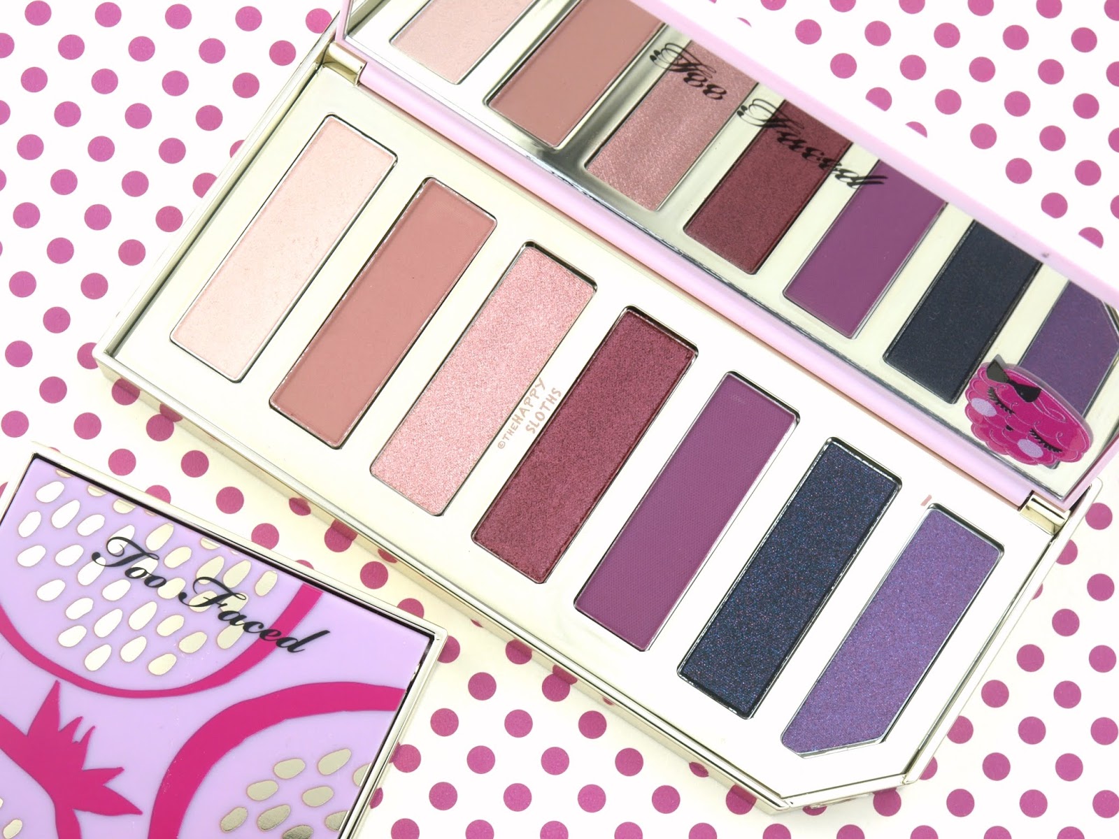 Too Faced Tutti Frutti Collection | Razzle Dazzle Berry Eyeshadow Palette: Review and Swatches