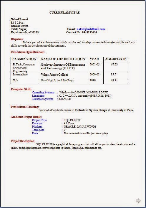 ms office resume templates