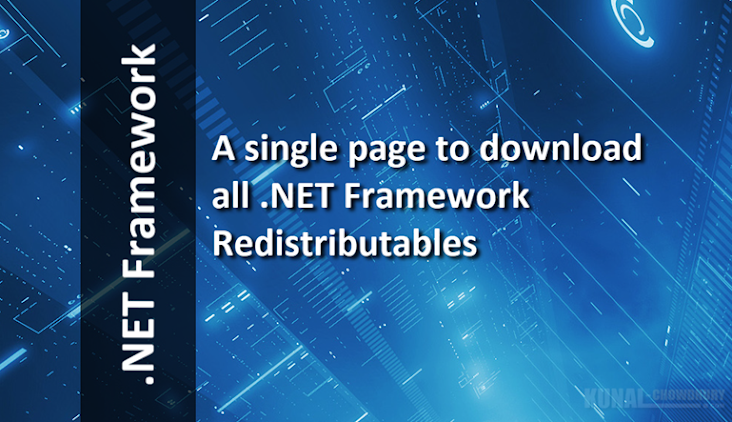 A single page to download all .NET Frameworks (#dotNet)