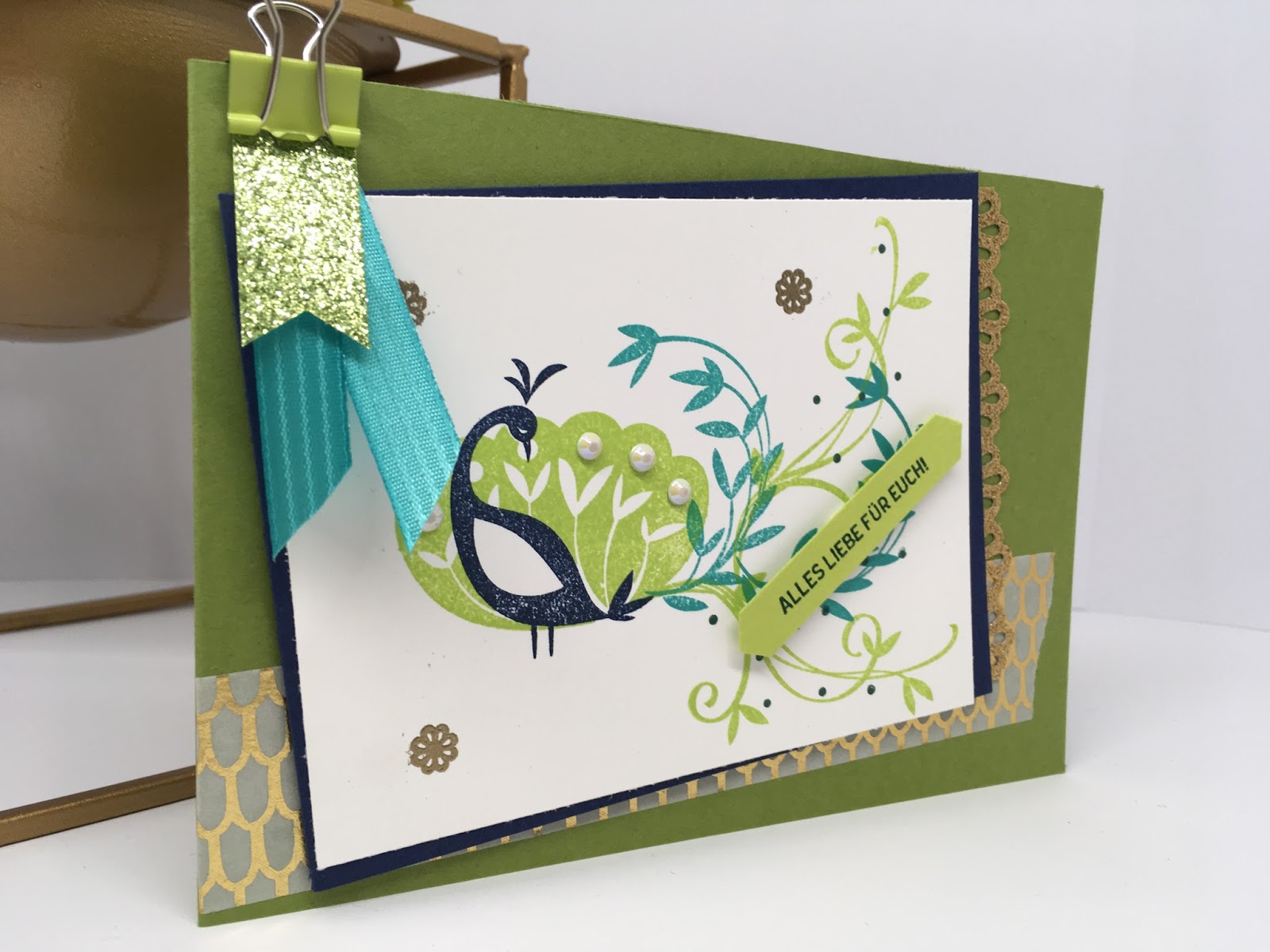 KreativFuxx - verfuxxt und zugeklebt: Geburtstagskarte für zwei