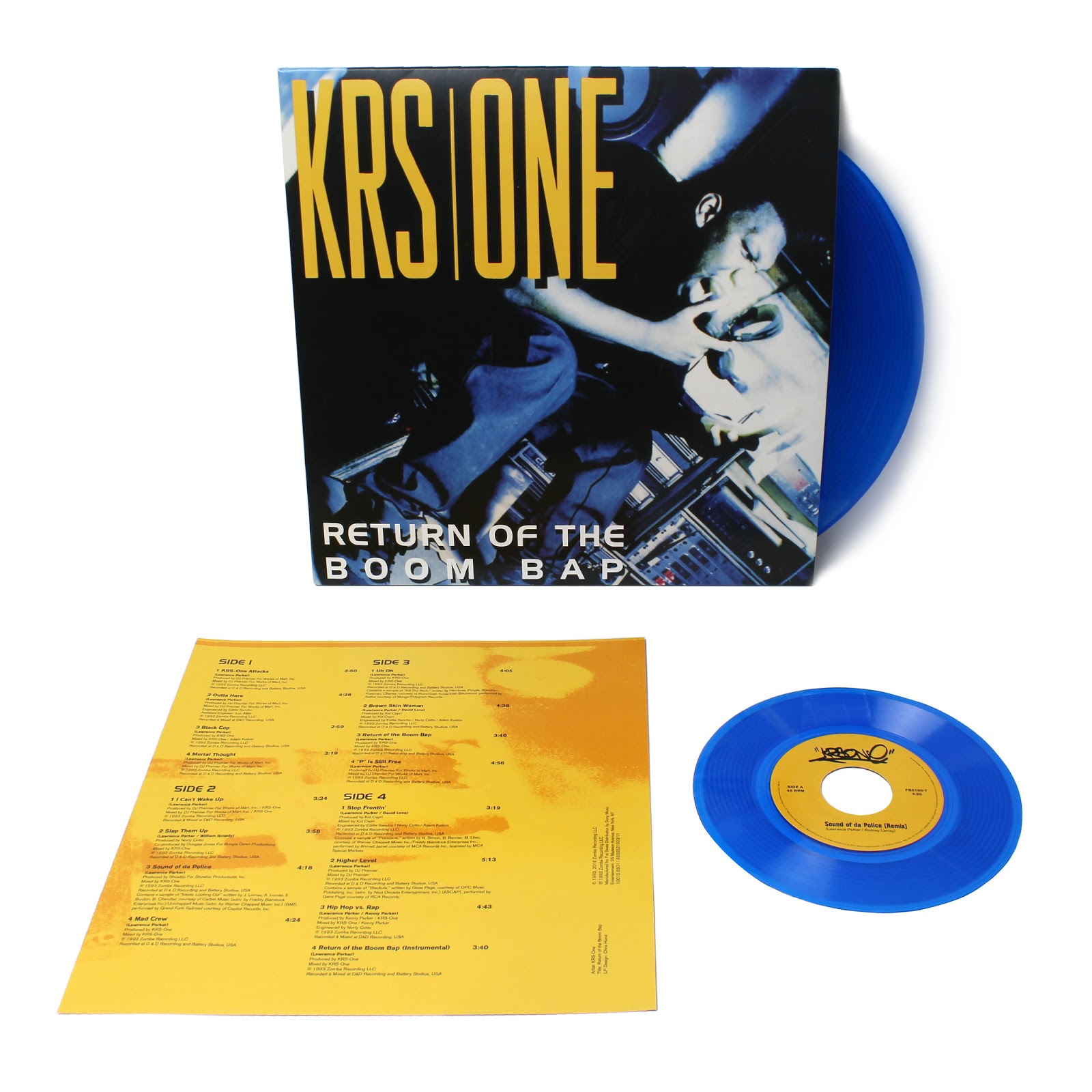 Hiphop Thegoldenera Krs One Return Of The Boom Bap 2xlp Reissue 7 2016
