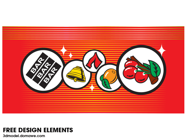 DOMAWE.net: Slot Machine Symbols - Free Vector Elements