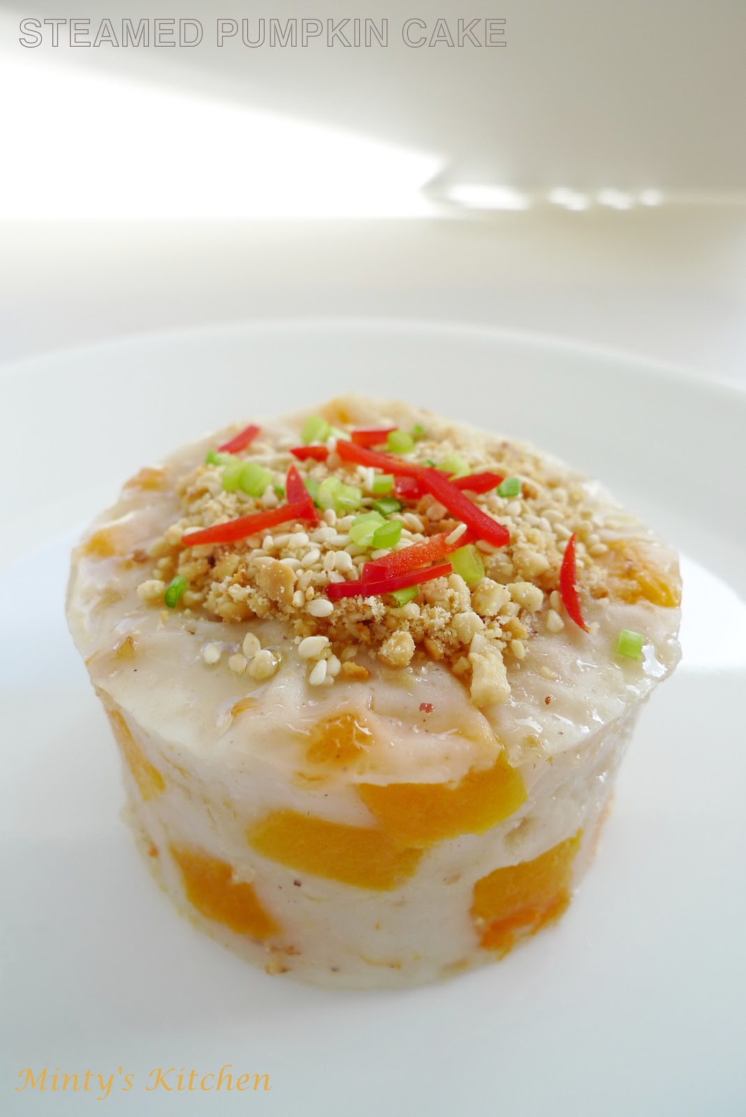 Minty's Kitchen Steamed Pumpkin Cake