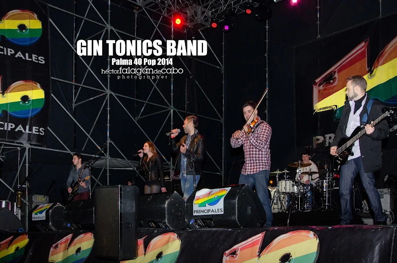 Gin Tonics Band en el Palma 40 Pop 2014. Héctor Falagán De Cabo | hfilms & photography.