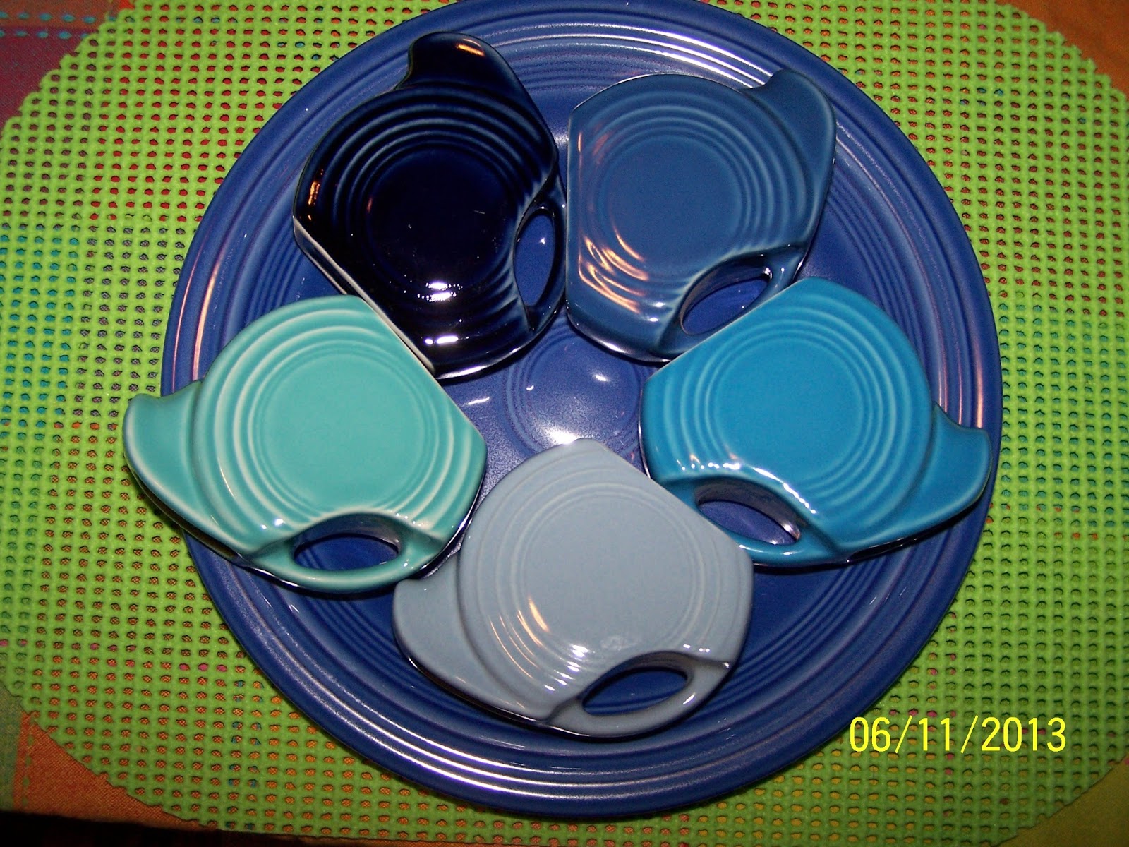Tempest in a Pot of Tea Lapis Fiestaware Arrives!