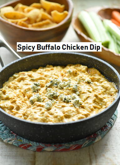 Spicy Buffalo Chicken Dip - Chicken Recipes
