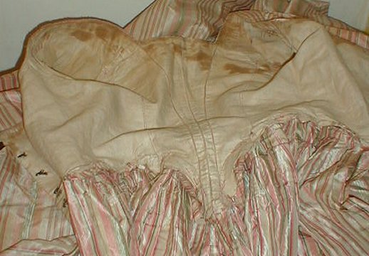 All The Pretty Dresses: Wonderful Stripy 18th Century English styled Gown