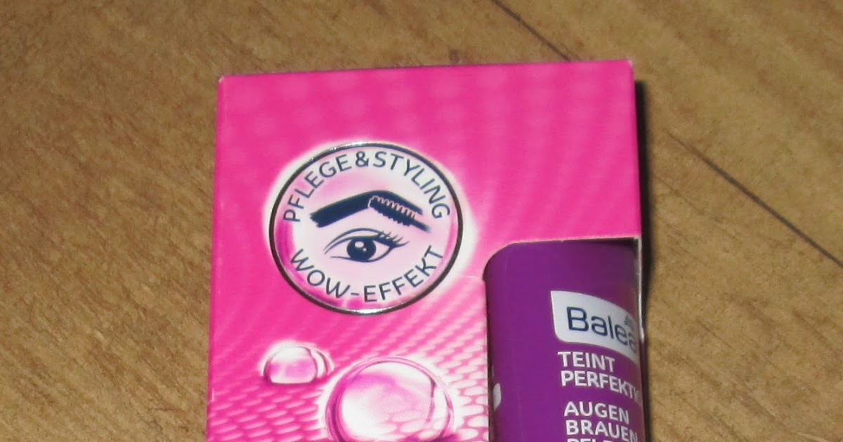 Balea Teint Perfektion Augenbrauen Pflege 2 In 1