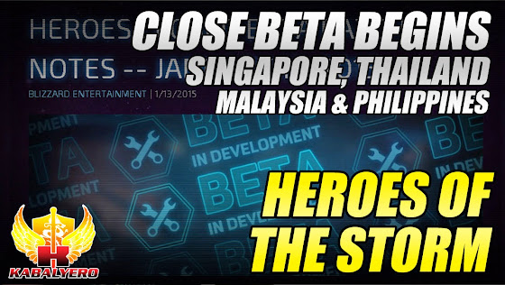 Heroes Of The Storm, Close Beta Begins, Singapore, Thailand, Malaysia & Philippines