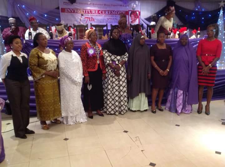Investiture of 7th Chairperson of APWEN Ilorin chapter, Engr Mrs Bilikisu Adeola Jimoh
