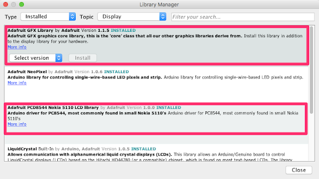 using nokia 5110 lcd module as arduino project display