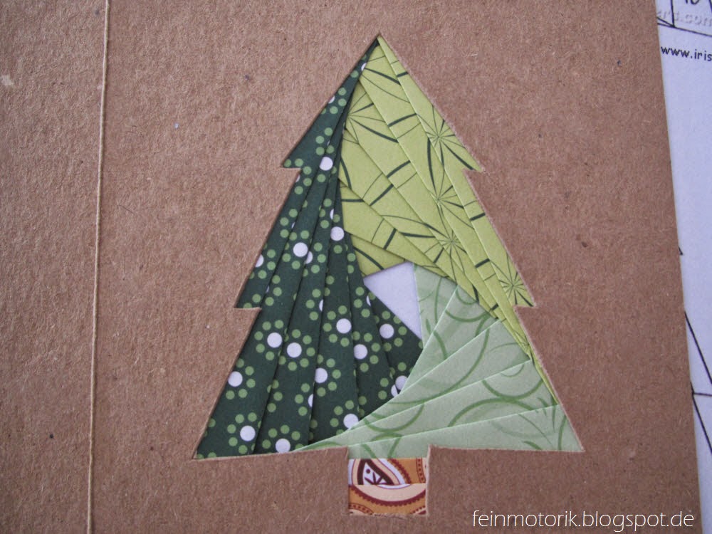 Es Weihnachtet Mit Iris Folding