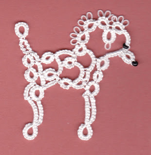 Tatting and not a lot else!: A larger poodle!!!