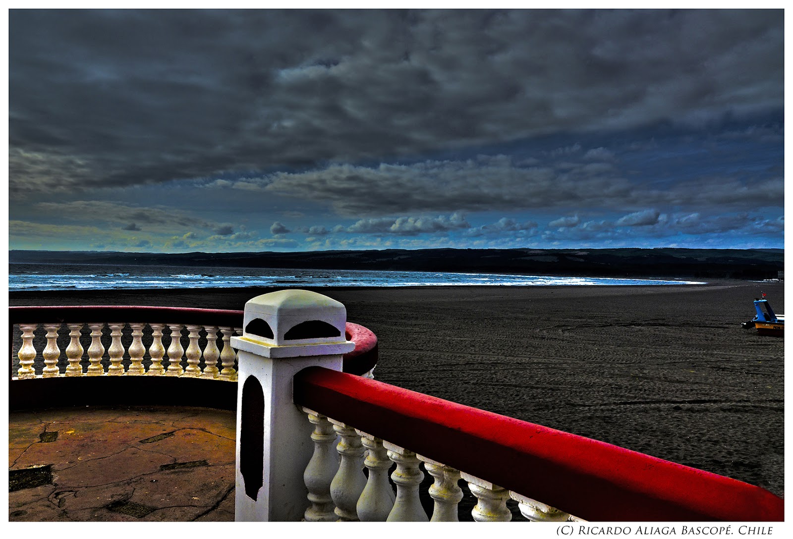 Conociendo Chile Pichilemu. VI Region. Las Terrazas. Playa. Océano