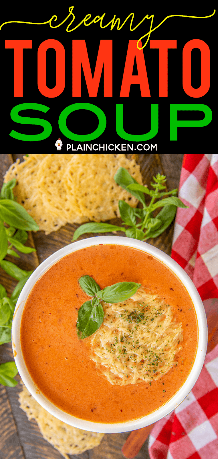 Creamy Tomato Soup Plain Chicken®