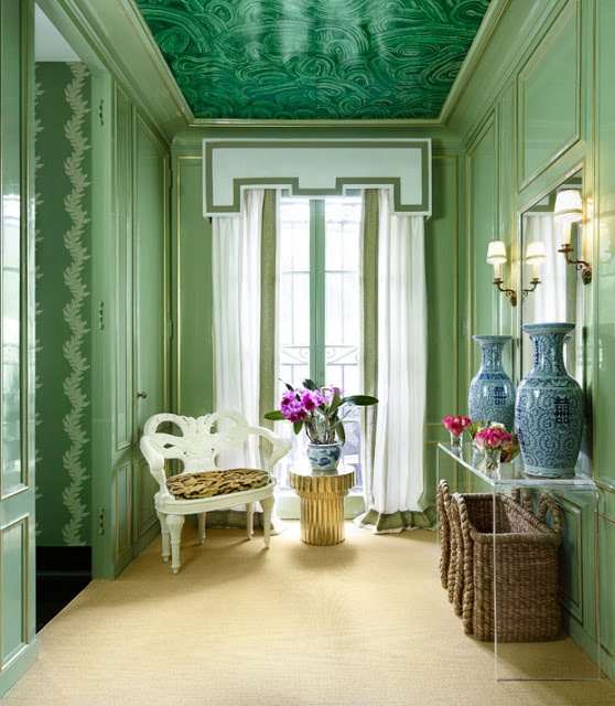 Chinoiserie Chic: Saturday Inspiration - Mint Green & Chinoiserie