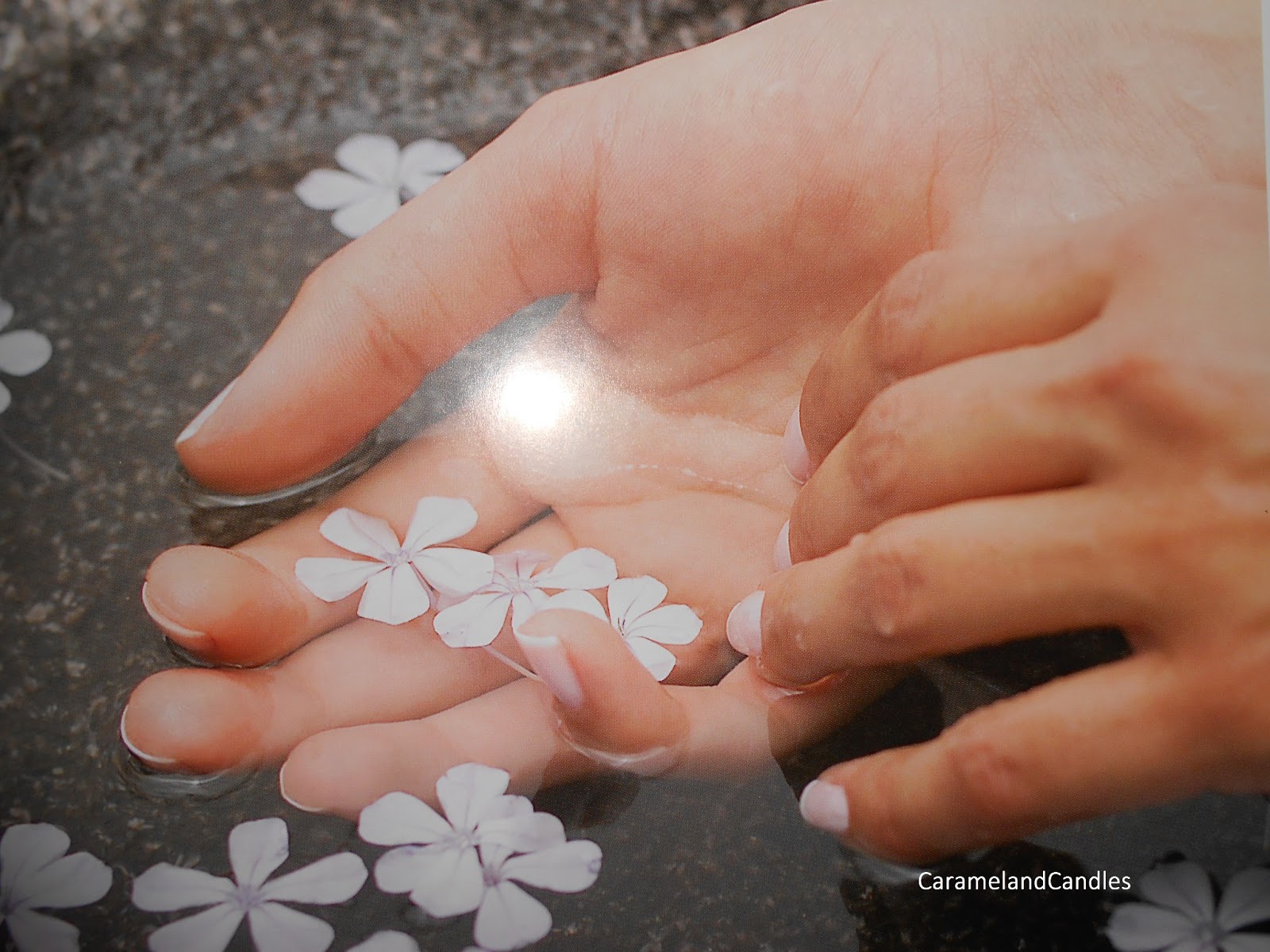 Caramel & Candles Spa Manicure at Home