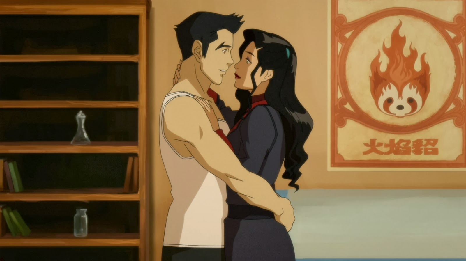 Picture: Mako and Asami Sato from The Legend of Korra.
