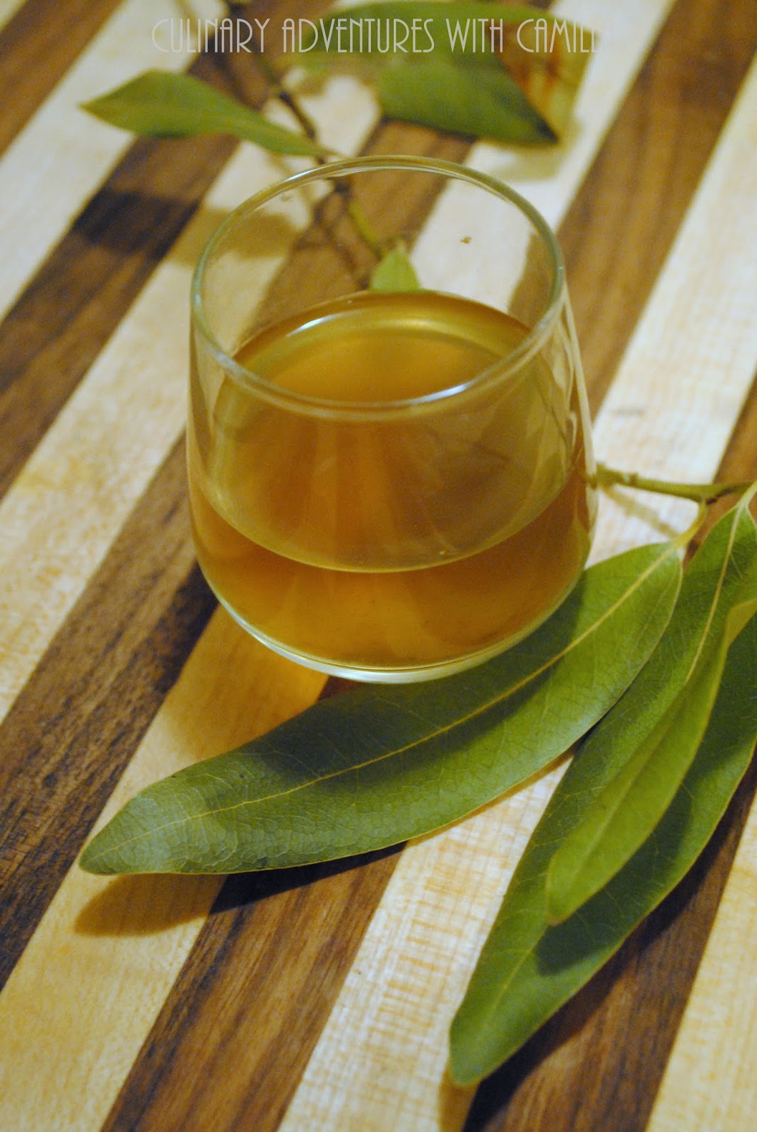 Liquore all'Alloro (Bay Leaf Liqueur) for SundaySupper