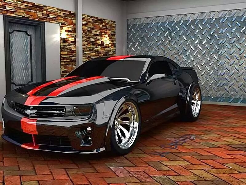 First Choice Wheels and Tires Perfect Camaro with Super Concave wheels