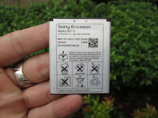 baterai Sony Ericsson BST-33 original