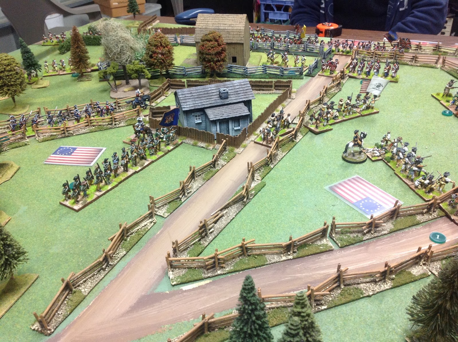 Band of Wargame Brothers AWI Playing British Grenadier