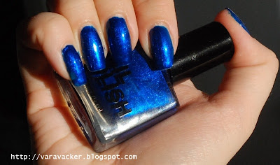 naglar, nails, nagellack, nail polish, blått, blue, blå måndag