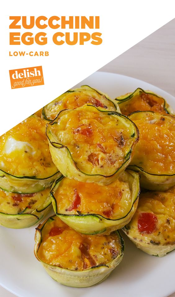How To Make Zucchini Egg Cups healthy dinner recipe