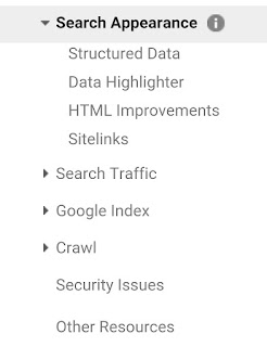 Google Search Console Information