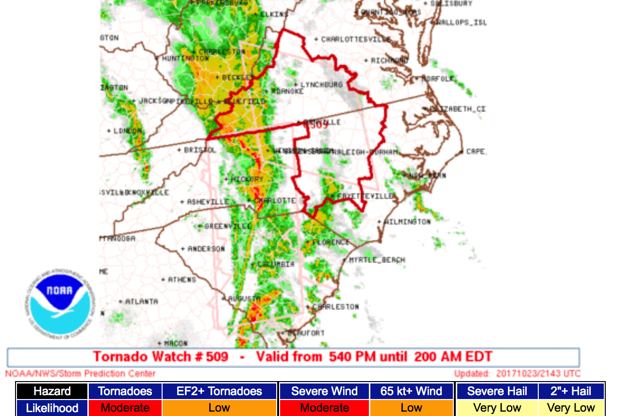 MSE Creative Consulting Blog: Tornado Watch Extended Northeast: Virginia and North ...